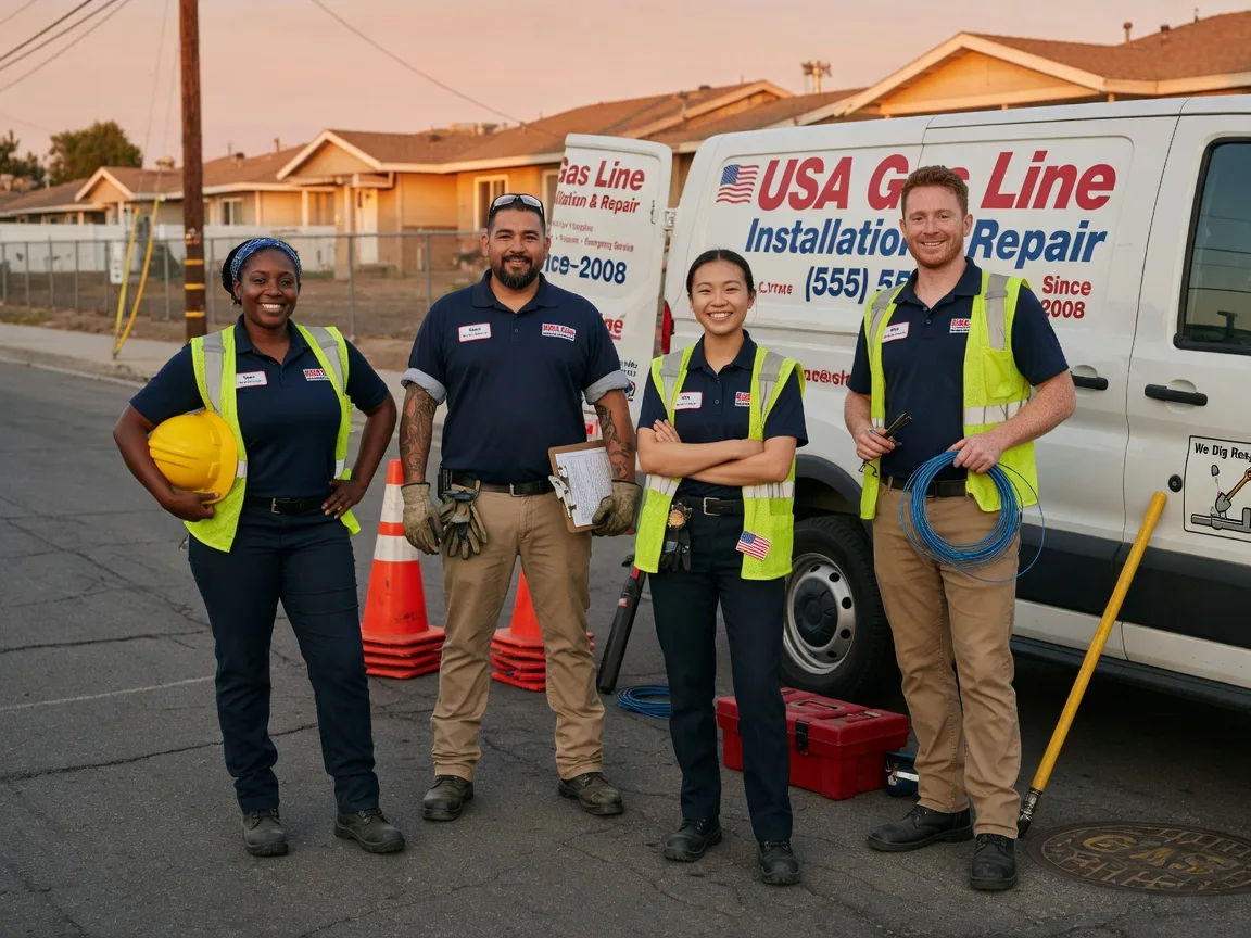Gas Line Installation company in Edinburg, TX